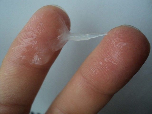 Тягучие выделения